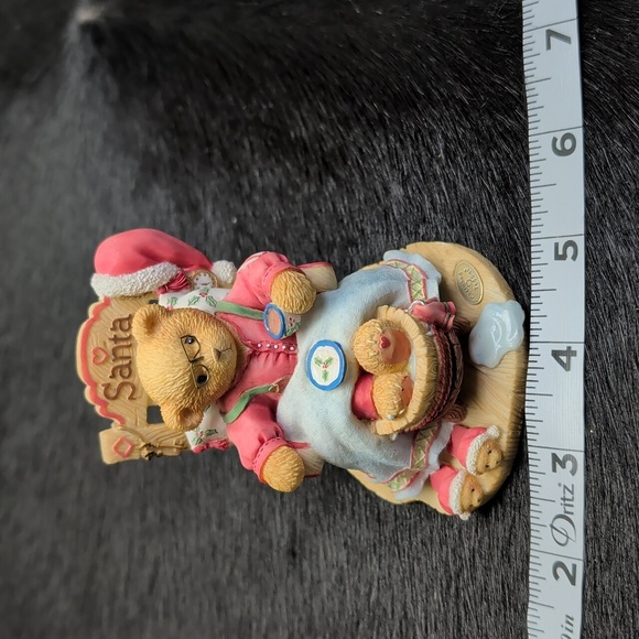 Cherished Teddies Santa Bear Figurine 1998 - Picture 10 of 10